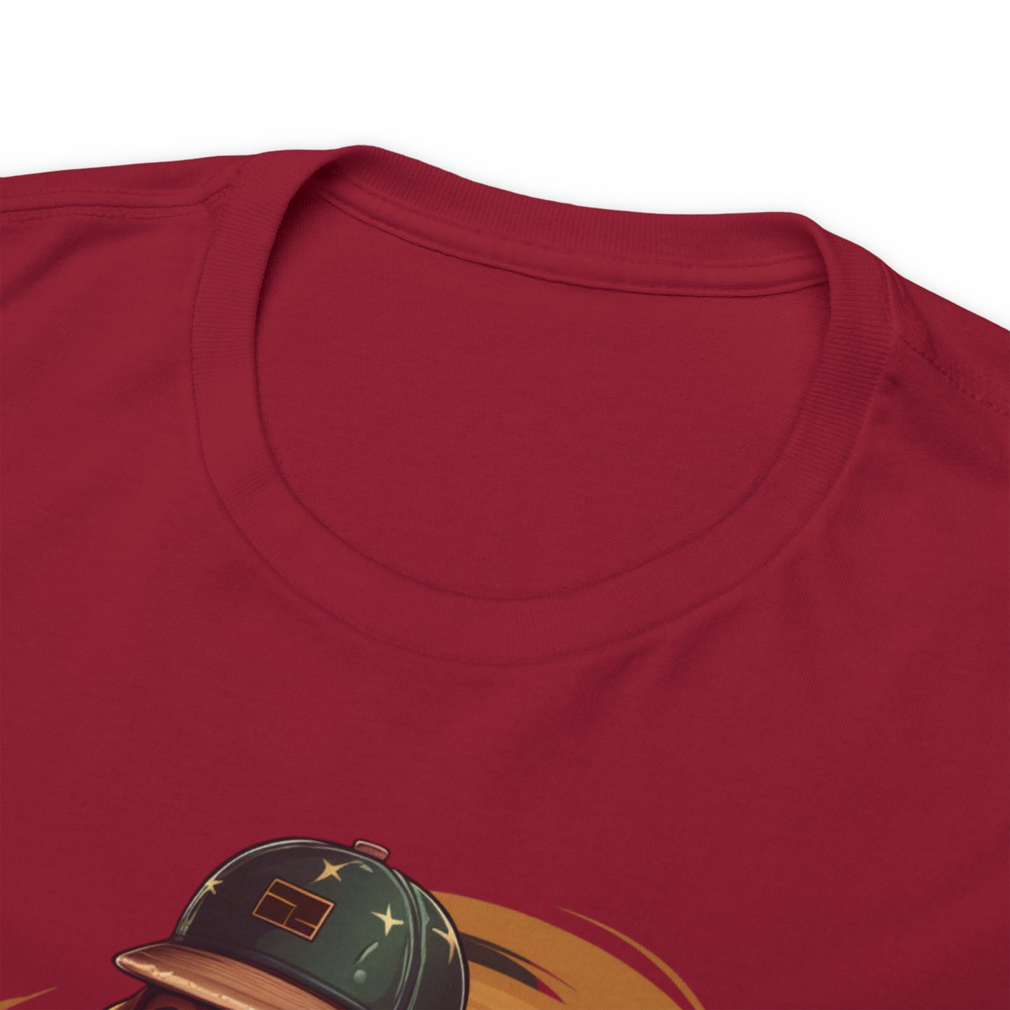 Skateboarding Dachshunds Brown Tee