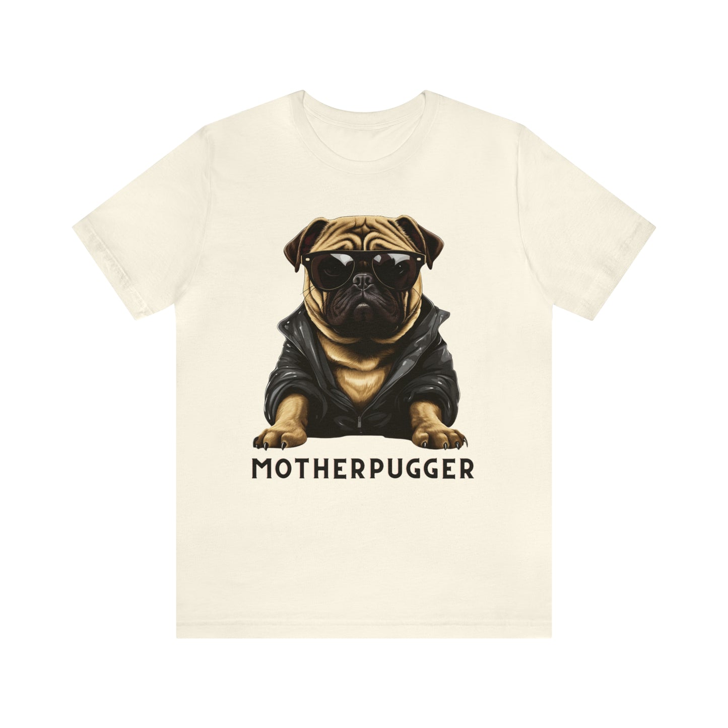 Unisex "MotherPugger" Funny Tee for Pug Lovers