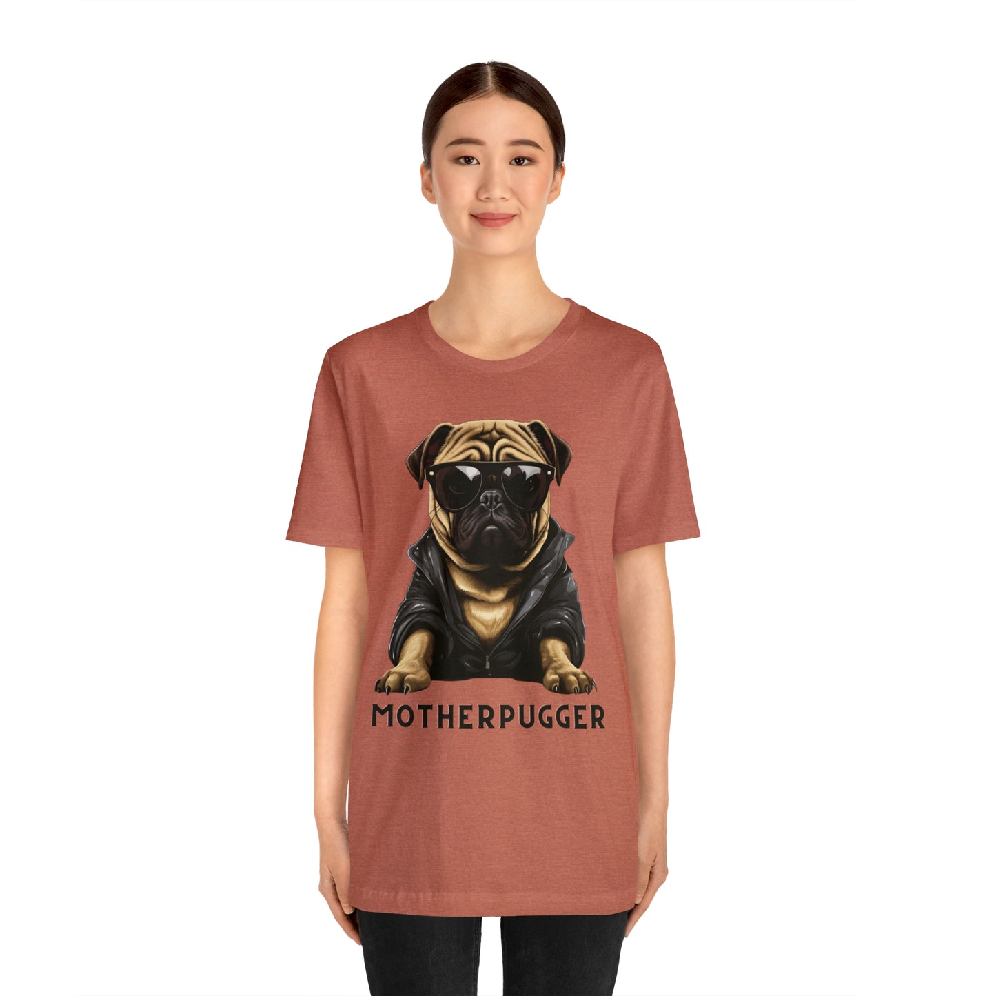 Unisex "MotherPugger" Funny Tee for Pug Lovers