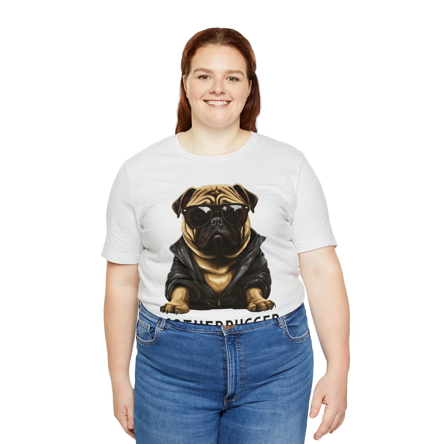 Unisex "MotherPugger" Funny Tee for Pug Lovers