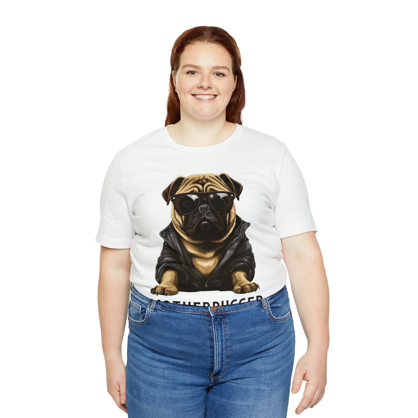 Unisex "MotherPugger" Funny Tee for Pug Lovers