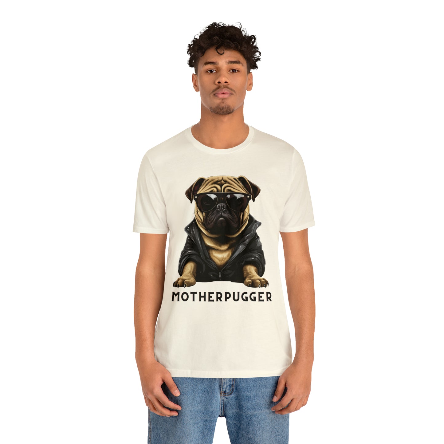 Unisex "MotherPugger" Funny Tee for Pug Lovers