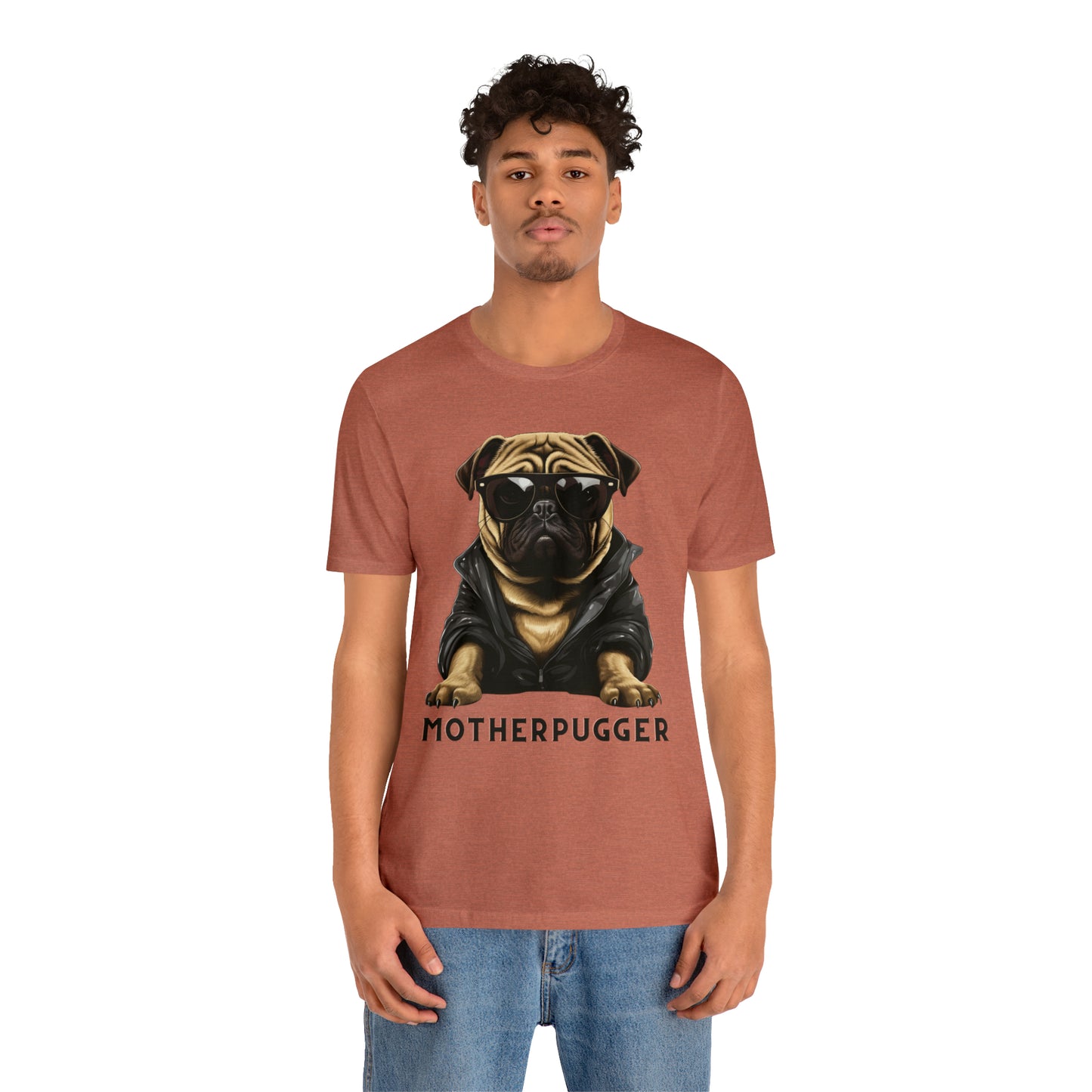 Unisex "MotherPugger" Funny Tee for Pug Lovers